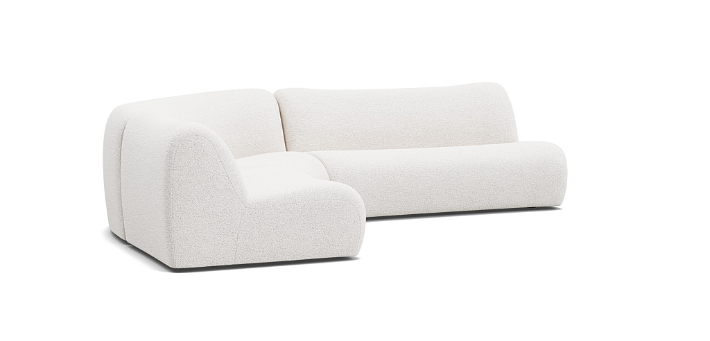 1977 Modular Curved Corner Sofa